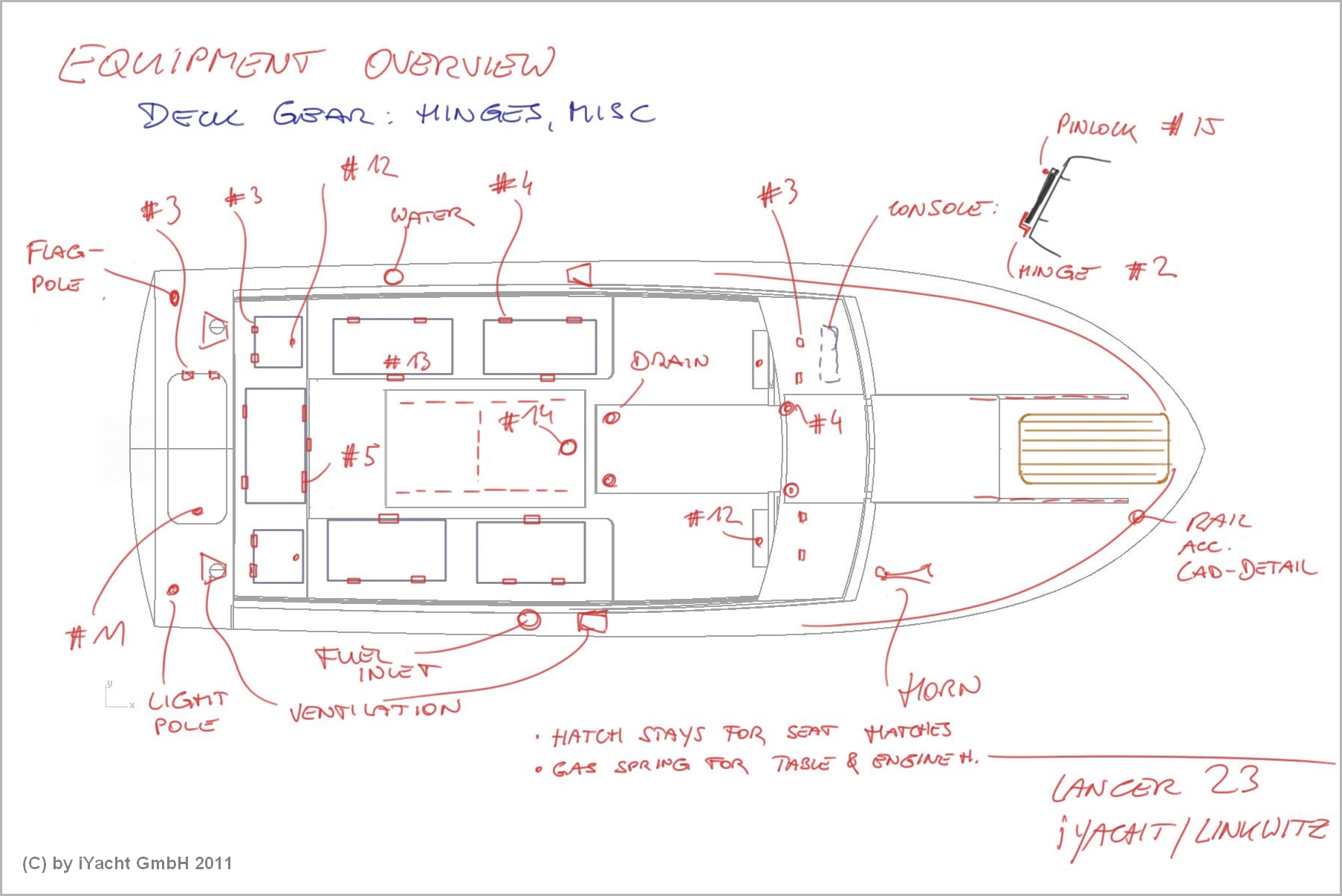 Drawing of a Boat Renovation