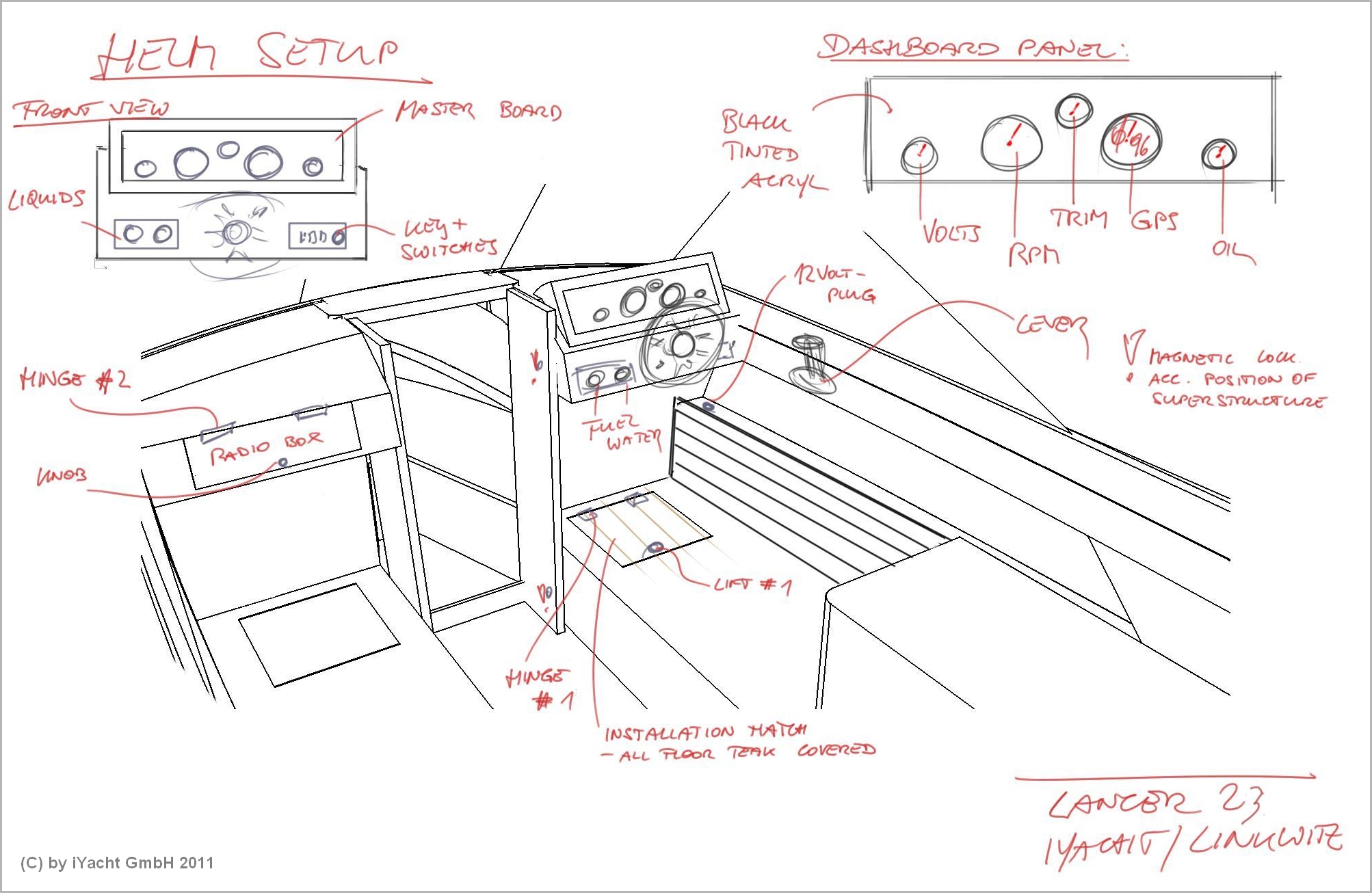 Restomod - layout drawing